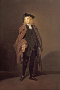 Portret van John Moody (ca. 1712-1821) als Vader Foigard in de Beaux Stratagem, door George Farquhar (1678-1701)